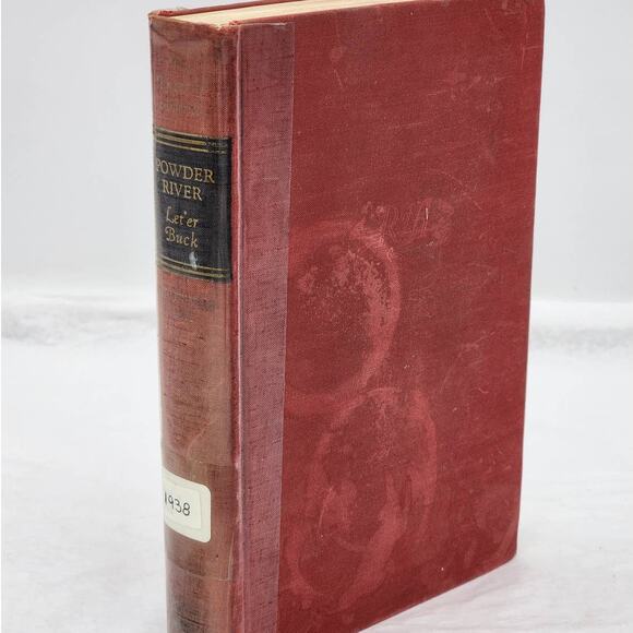 Powder River Let 'er Buck By Struthers Burt Rivers War Edition Book Vintage 1938 - Picture 1 of 16